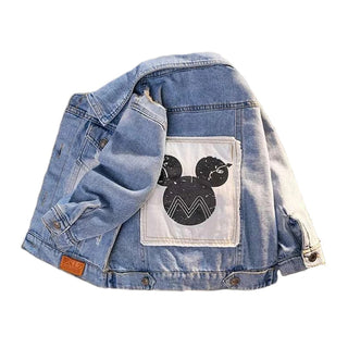 Mickey Mouse Denim Jacket - RYAN AND REMI