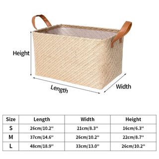 Foldable Clothes Organizer Basket - RYAN AND REMI