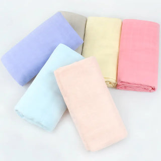 Solid Color Baby Comforter Cotton Blanket - RYAN AND REMI