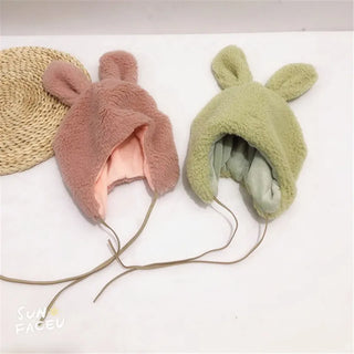 Rabbit Ears Toddlers Kids Fleece Hats - RYAN AND REMI