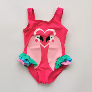 Baby Girls Swimwear One Piece Bath suit - RYAN AND REMI