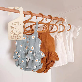 Wooden Carved Baby Closet Organizers - RYAN AND REMI