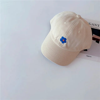 Lily Flower Embroidery Baseball Cap - RYAN AND REMI