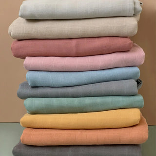 Solid Color Baby Comforter Cotton Blanket - RYAN AND REMI