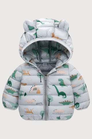 Warm Puffer Hooded Coat - RYAN AND REMI