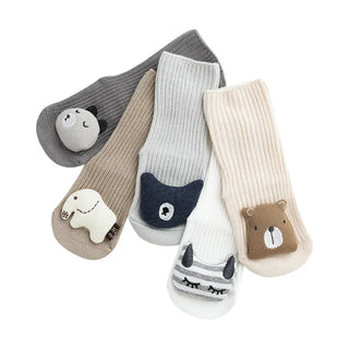 Animal Attached Non-Slip Floor Socks - RYAN AND REMI