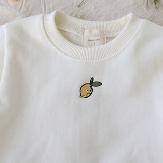 Little Lemon Long Sleeve Bodysuit - RYAN AND REMI