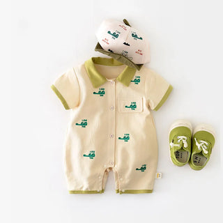 Crocodile Baby Romper - RYAN AND REMI