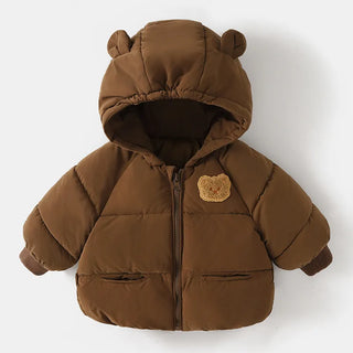 Teddy Bear Parkas Hooded Fur Lining  Jacket - RYAN AND REMI