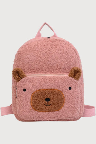 Kids Fleece Fuzzy BackPack - RYAN AND REMI