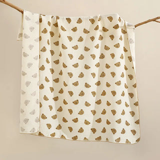 Soft Cotton Animal Print Blanket - RYAN AND REMI