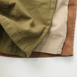 Boys Loose Fit Linen Shorts - RYAN AND REMI