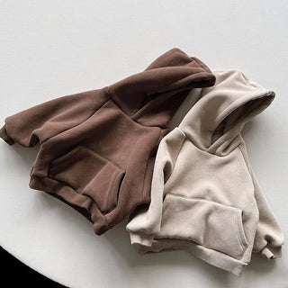 Loose Hooded Sweatshirt