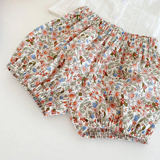 Baby Girls Floral Shorts Set - RYAN AND REMI