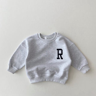 Baby Letterman Sweater - RYAN AND REMI