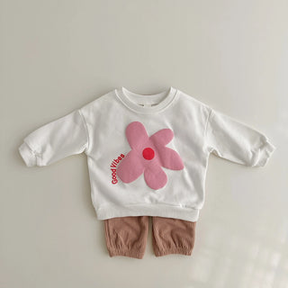 Retro Spring Sweater Corduroy  Set - RYAN AND REMI