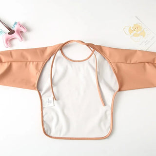 Solid Waterproof Feeding Baby Bib - RYAN AND REMI