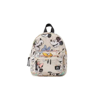 Waterproof Disney Sketch Print Backpack - RYAN AND REMI