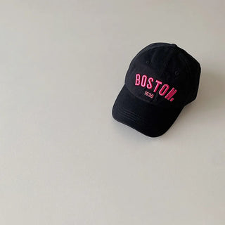 Boston Embroidered Baseball Cap - RYAN AND REMI