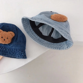 Toddler Denim Bucket Hat - RYAN AND REMI