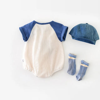 Penguin Short Sleeve Bodysuit - RYAN AND REMI