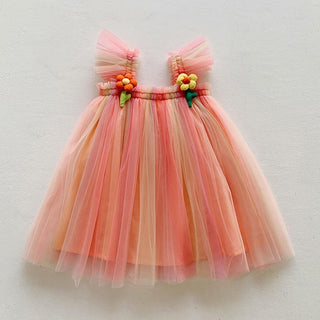 Sunflower Princess Tulle Dress - RYAN AND REMI