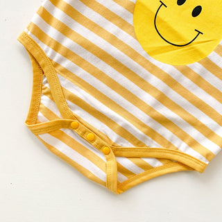 Yellow Mellow Smile bodysuit - RYAN AND REMI