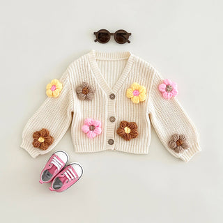 3D Flower Cardigan