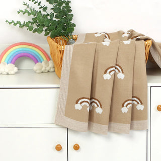 Rainbow Swaddle Wrap Stroller Blankets - RYAN AND REMI