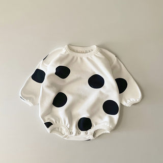 Long Sleeve Polka Dot Bodysuit - RYAN AND REMI