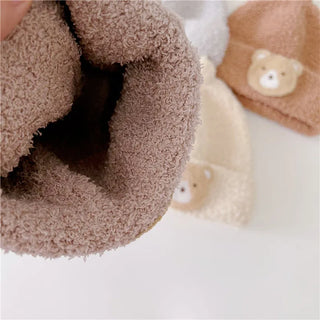 Baby Cozy Teddy Bear Hat - RYAN AND REMI