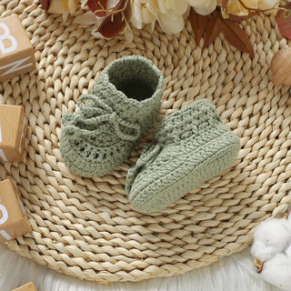 Newborn Handmade Crochet Baby Shoes