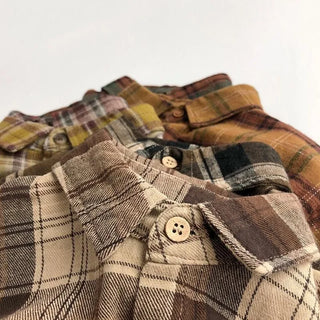 Boys Fall Plaid Shirt