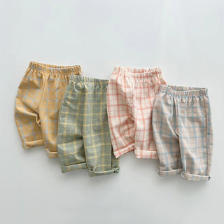 Baby Boy Plaid Pants - RYAN AND REMI