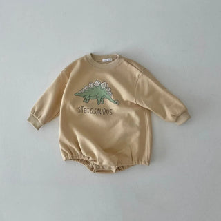 Dinosaur Long Sleeve Sweatshirt Bodysuit - RYAN AND REMI