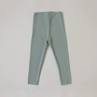 Baby Ribbed Solid Leggings - RYAN AND REMI