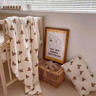 Soft Cotton Animal Print Blanket - RYAN AND REMI