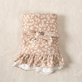 Baby Ruffle Swaddle Blanket - RYAN AND REMI