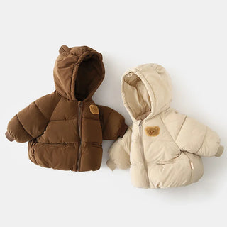 Teddy Bear Parkas Hooded Fur Lining  Jacket - RYAN AND REMI