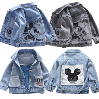 Mickey Mouse Denim Jacket - RYAN AND REMI