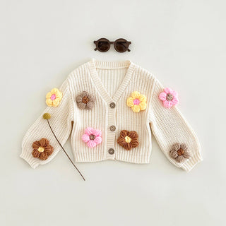 3D Flower Cardigan