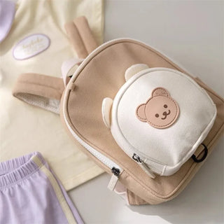 Verstellbarer Kleinkinderrucksack mit Tiermotiv