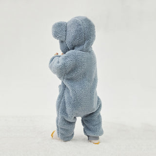 Teddy Hoodie Fleece Warm Jumpsuit - RYAN AND REMI