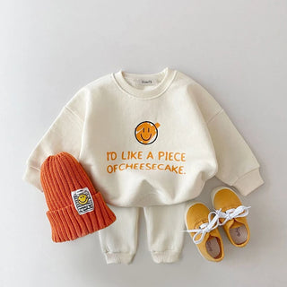 Cheesecake Smiley Jogger Set - RYAN AND REMI