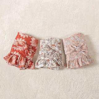 Baby Ruffle Swaddle Blanket - RYAN AND REMI