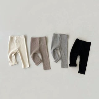 Girls Skinny Ribbed Pants - RYAN AND REMI