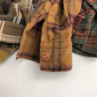 Boys Fall Plaid Shirt