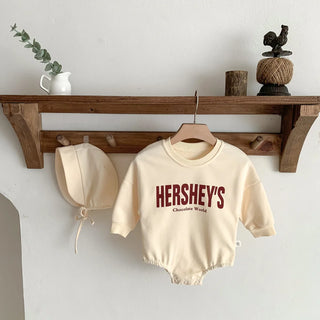 Hershey Print Cotton Bodysuit - RYAN AND REMI