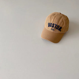 Boston Embroidered Baseball Cap - RYAN AND REMI