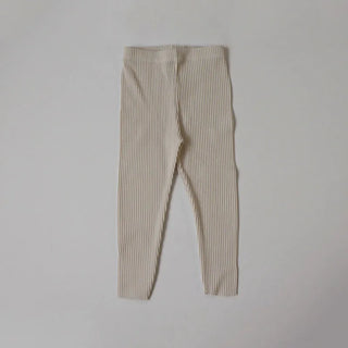 Baby Ribbed Solid Leggings - RYAN AND REMI